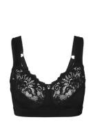 Support,Soft Bra Lingerie Bras & Tops Full Cup Bras Black Abecita