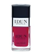 Nail Polish Kalcit Neglelak Makeup Pink IDUN Minerals