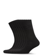 Dovre Bamboo Socks 7 Pack Underwear Socks Regular Socks Black Dovre