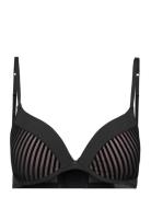 Pia Pp Push Lingerie Bras & Tops Push Up Bras Black Hunkemöller