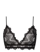 Saboteur Lace Bralette Lingerie Bras & Tops Soft Bras Bralette Black U...