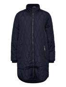 Frbaquilt 1 Outerwear Quiltet Jakke Blue Fransa