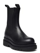 Teodora Shoes Chelsea Boots Black Pavement