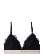 Darling Lace Lingerie Bras & Tops Soft Bras Bralette Black Love Storie...