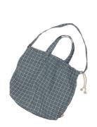 Shopping Bag Tote Taske Blue Haps Nordic