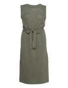 Kim Dress Knælang Kjole Khaki Green IVY OAK