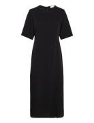 Melbagz Long Dress Noos Knælang Kjole Black Gestuz