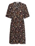 Laureennn Dress Knælang Kjole Black Noa Noa