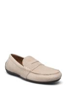 Reynold Suede Driver Loafers Flade Sko Beige Polo Ralph Lauren