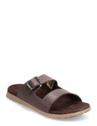 Marty Slide Shoes Summer Shoes Sandals Brown Kamik