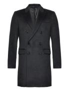 Fuzzybbdoubalina Coat Uldfrakke Frakke Black Bruuns Bazaar