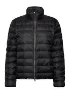 Packable Quilted Jacket Foret Jakke Black Polo Ralph Lauren