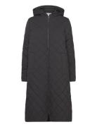 Slfnory Quilted Jacket B Quiltet Jakke Black Selected Femme