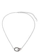 Harper Necklace Black/Silver Accessories Jewellery Necklaces Dainty Ne...