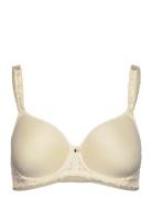 Ana Uw Moulded Spacer Bra Lingerie Bras & Tops Full Cup Bras Cream Fan...