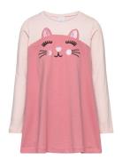 Top Long A Cat 3D Ears Dresses & Skirts Dresses Casual Dresses Long-sl...