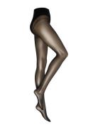 Ti 15Den Front Seam Lingerie Pantyhose & Leggings Black Hunkemöller