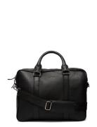 Leather Computer Bag Single Computertaske Taske Black Les Deux