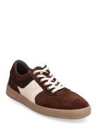 Walt Suede Army Trainer Low-top Sneakers Brown Les Deux