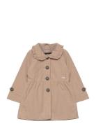 Nmfmadelin Trench Coat1 Skaljakke Outdoorjakke Beige Name It