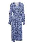 Nikolekb Long Dress Knælang Kjole Blue Karen By Simonsen
