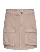 Skirt Kort Nederdel Grey Sofie Schnoor