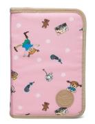 Pippi, Singledækker Med Indhold Accessories Bags Pencil Cases Pink Pip...