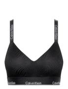 Lghtly Lined Bralette Lingerie Bras & Tops Soft Bras Bralette Black Ca...