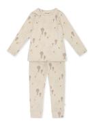 Emilio Homewear Set Pyjamassæt Beige That's Mine