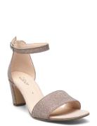 Ankle-Strap Sandal Sandal Med Hæl Pink Gabor