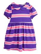 Stripe Ss Dress Dresses & Skirts Dresses Casual Dresses Short-sleeved ...