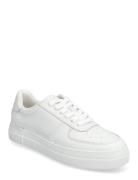 Slhharald Leather Sneaker Low-top Sneakers White Selected Homme