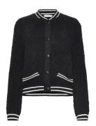 Knitted Bomber Jacket Bomberjakke Black Mango