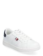 Low Cut Lace-Up Sneaker Low-top Sneakers White Tommy Hilfiger