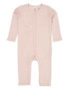 Pointelle Heart Full Body Langærmet Body Pink Copenhagen Colors