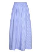 Scanno Skirt Lang Nederdel Blue Faithfull The Brand