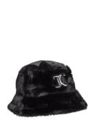 Juicy Fur Hat Accessories Headwear Hats Bucket Hats Black Juicy Coutur...