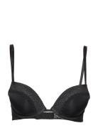 Push Up Plunge Lingerie Bras & Tops Push Up Bras Black Calvin Klein