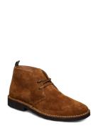 Talan Suede Chukka Boot Desert Boots Snøresko Brown Polo Ralph Lauren