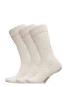 True Ankle Sock 3-Pack Underwear Socks Regular Socks Beige Amanda Chri...