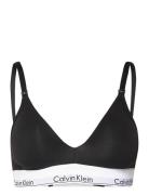 Lght Lined Triangle  Lingerie Bras & Tops Maternity Bras Black Calvin ...