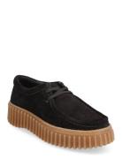 Torhill Bee D Snøresko Flade Black Clarks