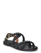 Sandals Flade Sandaler Black Billi Bi