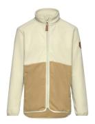 Fleece Jacket Recycled Outerwear Fleece Outerwear Fleece Jackets Beige...