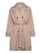 Timonaiw Trenchcoat Trenchcoat Frakke Beige InWear