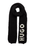 Slogues_Scarf Accessories Scarves Winter Scarves Black HUGO