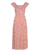 Hippie Love Knælang Nederdel Pink Billabong