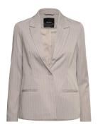 Vmwendy Ls Slim Blazer Boo Blazers Single Breasted Blazers Beige Vero ...