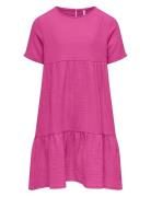 Kogthyra S/S Layered Dress Wvn Dresses & Skirts Dresses Casual Dresses...