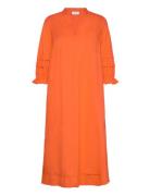 Drewsz Dress Knælang Kjole Orange Saint Tropez